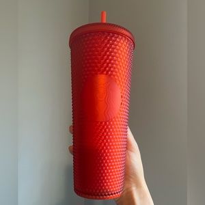 NEW Starbucks 2020 Red Studded Holiday Tumbler - 24oz